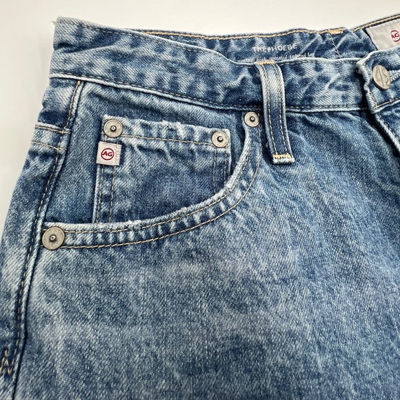 AG Adriano Goldschmied Blue Straight Leg Jeans - Picture 9 of 16